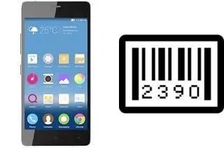 How to find the serial number on QMobile Noir Z7