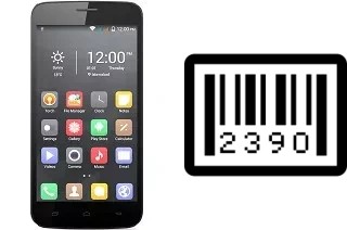 How to find the serial number on QMobile Linq X100