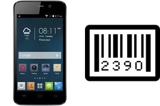 How to find the serial number on QMobile Noir X35