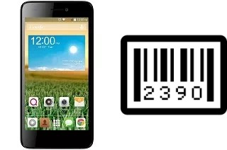 How to find the serial number on QMobile Noir X800