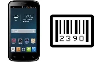 How to find the serial number on QMobile Noir X90