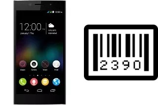 How to find the serial number on QMobile Noir X950