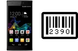 How to find the serial number on QMobile Noir Z8