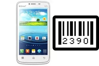 How to find the serial number on QSmart S25