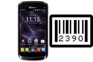 How to find the serial number on QSmart S6