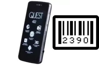 How to find the serial number on Qumo QUEST 402