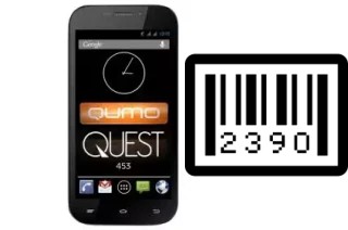 How to find the serial number on Qumo QUEST 453