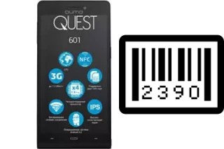 How to find the serial number on Qumo Quest 601