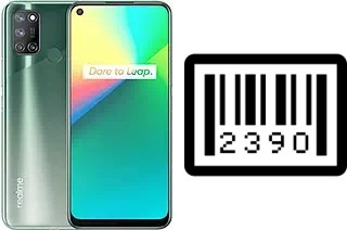 How to find the serial number on Realme 7i