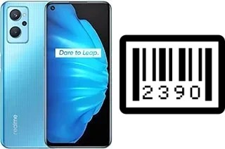 How to find the serial number on Realme 9i