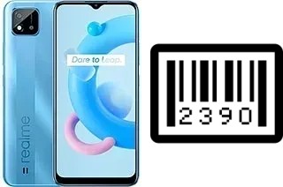 How to find the serial number on Realme C20