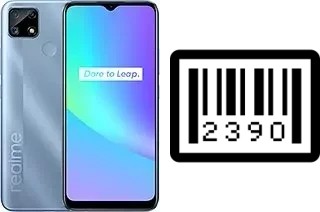 How to find the serial number on Realme C25