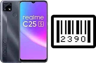 How to find the serial number on Realme C25s