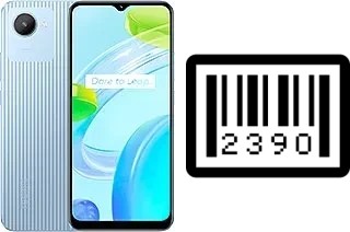 How to find the serial number on Realme C30