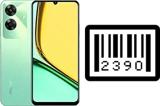 How to find the serial number on Realme C61