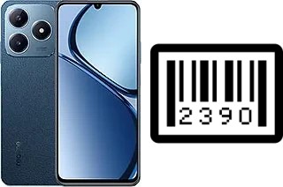 How to find the serial number on Realme C63