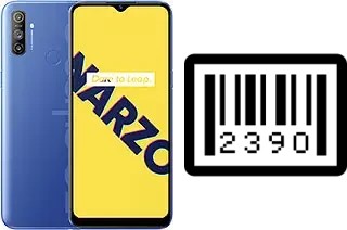 How to find the serial number on Realme Narzo 10A