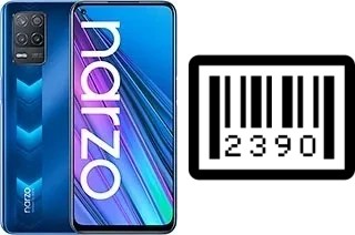 How to find the serial number on Realme Narzo 30 5G