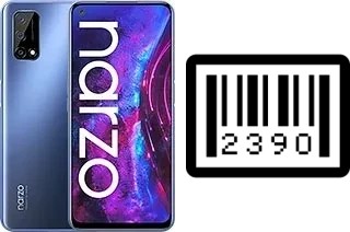 How to find the serial number on Realme Narzo 30 Pro 5G