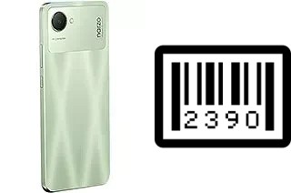 How to find the serial number on Realme Narzo 50i Prime