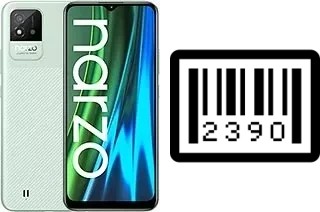 How to find the serial number on Realme Narzo 50i