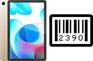 How to find the serial number on Realme Pad