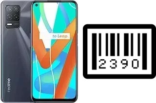 How to find the serial number on Realme V13 5G