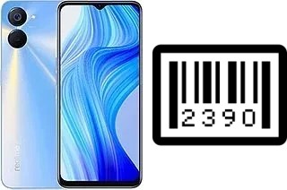 How to find the serial number on Realme V20