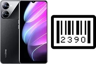 How to find the serial number on Realme V30