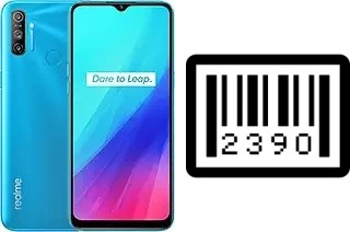 How to find the serial number on Realme C3 (3 cameras)