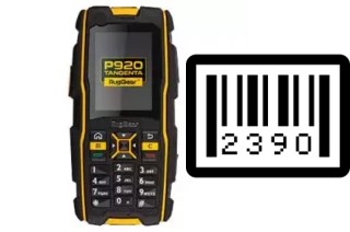 How to find the serial number on RugGear P920 Tangenta