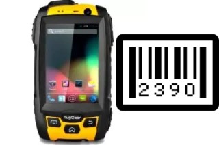 How to find the serial number on RugGear RG220EX