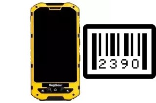 How to find the serial number on RugGear RG960 Apex