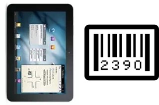 How to find the serial number on Samsung Galaxy Tab 8.9 P7300