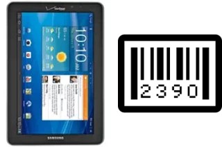 How to find the serial number on Samsung Galaxy Tab 7.7 LTE I815