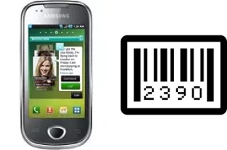 How to find the serial number on Samsung I5801 Galaxy Apollo