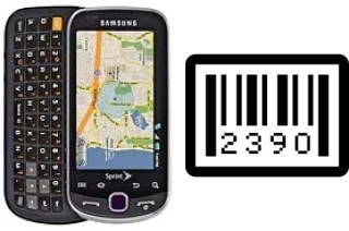 How to find the serial number on Samsung Intercept