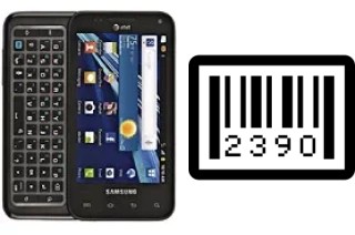 How to find the serial number on Samsung i927 Captivate Glide