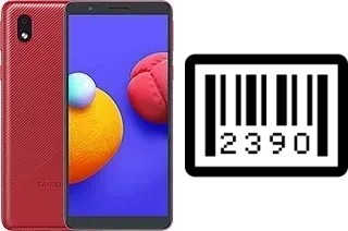 How to find the serial number on Samsung Galaxy M01 Core