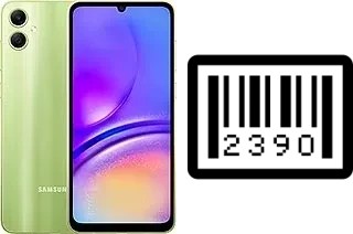 How to find the serial number on Samsung Galaxy A05