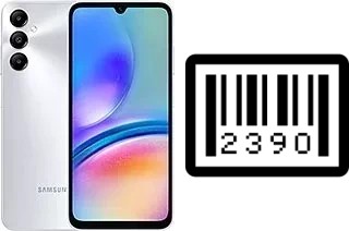 How to find the serial number on Samsung Galaxy A05s