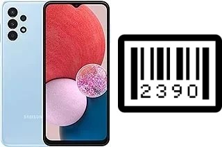 How to find the serial number on Samsung Galaxy A13 (SM-A137)