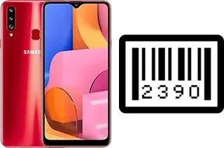 How to find the serial number on Samsung Galaxy A20s