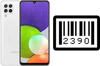 How to find the serial number on Samsung Galaxy A22