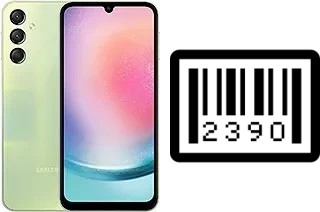 How to find the serial number on Samsung Galaxy A24 4G