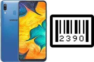 How to find the serial number on Samsung Galaxy A30