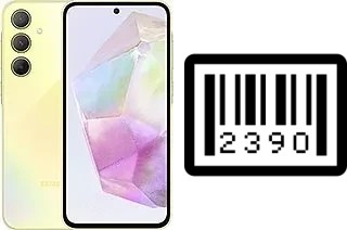 How to find the serial number on Samsung Galaxy A35