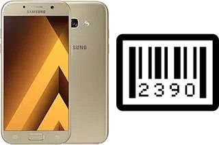 How to find the serial number on Samsung Galaxy A5 (2017)