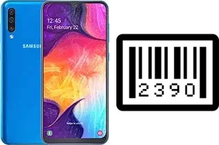 How to find the serial number on Samsung Galaxy A50