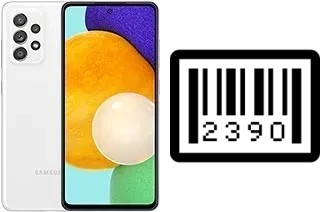 How to find the serial number on Samsung Galaxy A52 5G